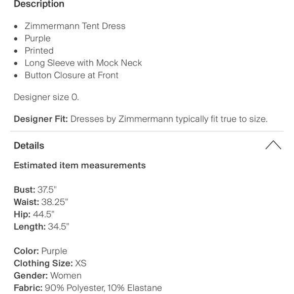 Zimmermanm Printed Mini Dress - Picture 4 of 5